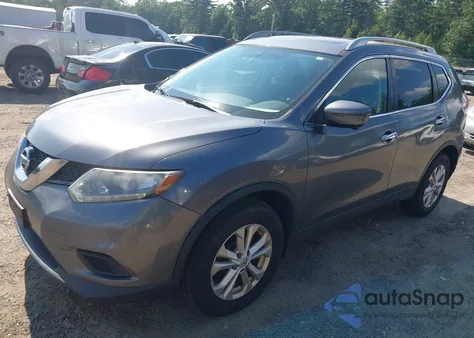 2016 Nissan Rogue Sv from USA, damaged, VIN 5N1AT2MV7GC900413